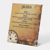 ビクトリアンステームパ結婚ンク 台座サイン (正面)