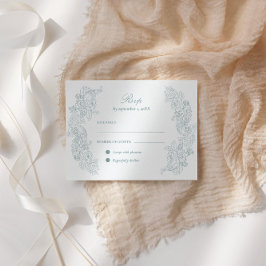 ビクトリアンダスティブルー結婚ズ 出欠カード