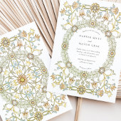 ビクトリアンチューリップWilliam結婚 Morris 招待状