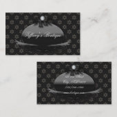 ビクトリアンデイジーダマスクファッション名刺 名刺 (正面/裏面)