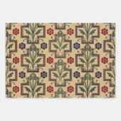 ビクトリアンデザイン#3 @ Susiejayne ラッピングペーパーシート (正面3)