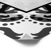 ビクトリアンデマスク ウェディング シーティング ポスター (角)