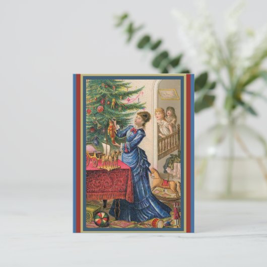 ビクトリアントレードカー飾ド母の木 ポストカード (スタンド正面)