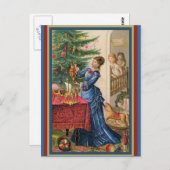 ビクトリアントレードカー飾ド母の木 ポストカード (正面/裏面)