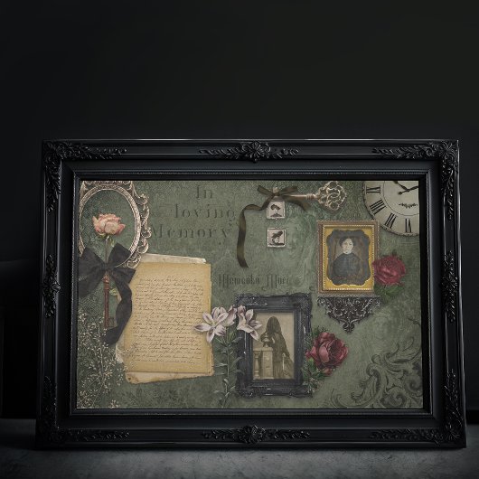 ビクトリアンハロウィーン葬式メモリアルビリアエフエメラ 薄葉紙