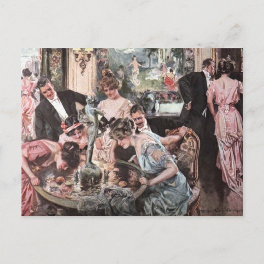 ビクトリアンハローウィンパーティ ポストカード (正面)