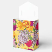 ビクトリアンハートと花パーティーの好意ボックス フェイバーボックス (オープン)