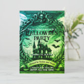 ビクトリアンハ幽霊のよく出るウスハローウィンパーティ 招待状 (スタンド正面)