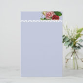 ビクトリアンバラとパターン 便箋 (スタンド正面)