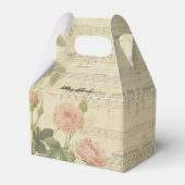 ビクトリアンバラと音楽パーソナライズされた フェイバーボックス (正面サイド)