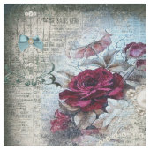 ビクトリアンバラエフェラ鏡パターン ファブリック (クローズアップ)