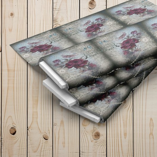 ビクトリアンバラエフェラ鏡パターン ファブリック