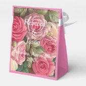 ビクトリアンバラガーデン結婚ズのブーケのお願い フェイバーボックス (裏面サイド)