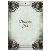 ビクトリアンバラチャビーchicクリップボード クリップボード (裏面)