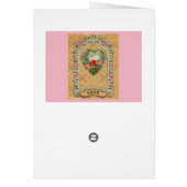 ビクトリアンバラハートアーバーロマンチックヴィンテージラブ (裏面)