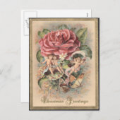 ビクトリアンバラ&チェルーブクリスマスポストカード シーズンポストカード (正面/裏面)