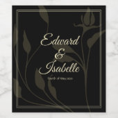 ビクトリアンバラ ワインラベル (シングルラベル)