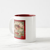 ビクトリアンバレンタインハート ツートーンマグカップ (正面左)