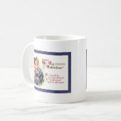 ビクトリアンバレンタイン「キスの至福」 コーヒーマグカップ (正面左)