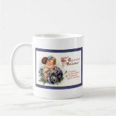 ビクトリアンバレンタイン「キスの至福」 コーヒーマグカップ (左)