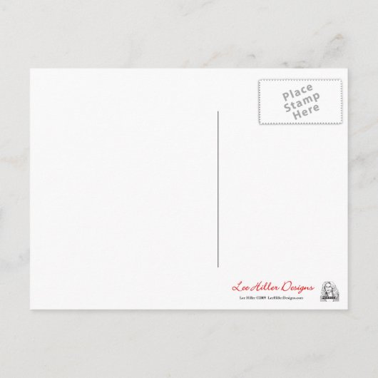 ビクトリアンバレンタイン シーズンポストカード (裏面)