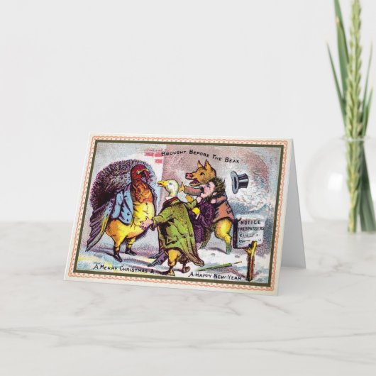 ビクトリアンビークホリデーカード シーズンカード (正面)