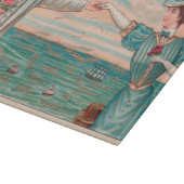 ビクトリアンビーチラブドレスシ海結婚ズ・カップル カッティングボード (角)