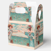 ビクトリアンビーチラブドレスシ海結婚ズ・カップル フェイバーボックス (オープン)