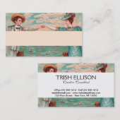 ビクトリアンビーチラブドレスシ海結婚ズ・カップル 名刺 (正面/裏面)