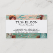 ビクトリアンビーチラブドレスシ海結婚ズ・カップル 名刺 (裏面)