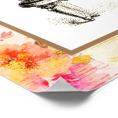 ビクトリアンビーハイブのフローラ ポスター (角)