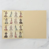 ビクトリアンファッションレディースクラシーヴィンテージドレス カード (内部)