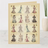 ビクトリアンファッションレディースクラシーヴィンテージドレス カード (正面)