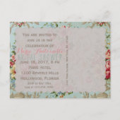 ビクトリアンフラワーズ - ポストカード / RSVP / ご招待状 (裏面)