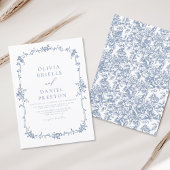 ビクトリアンフランスのフローラ結婚ズ 招待状