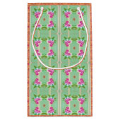 ビクトリアンフランスのフローラ香水ラベル スモールペーパーバッグ (裏面)