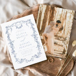 ビクトリアンフランスのヴィンテージ青結婚色 招待状<br><div class="desc">ヴィンテージブルーのフローラ結婚式招待状で優雅さとロマンスの時代にビクトリアンお客様フランスのを運ぶ。このインスパイア招待は時代の恵みビクトリアンと繊細な青い花模様で飾らフランスのれ、時代を超越した洗練を醸し出している。詳細に細心の注意を払って作られた、複雑なフローラデザインとヴィンテージインスパイアタイポグラフィは、古い世界の魅力と洗練の感覚を作り出す。それぞれの招待はアート作品であり、過ぎ去った時代の本質を捉え祝て、あなたの特別な日の喜びを捉える。[寸法]を測定高品質し、当社の招待は耐久性とエレガンスを確保し、あなたのお祝いに完璧なトーンを設結婚定する。あなたは壮大な出来事や親密な集まりを計画するかどビクトリアンろ、私たちのヴィンテージブルーフローラ結婚式招待状招待状は、最も魅力的な方法で愛の結合を目撃するためにあなたのゲストをする。私たちの絶妙な招待で過ぎ去った時代の美しいとロマンスを受け入れ、生涯を続ける思い出を作成する。</div>