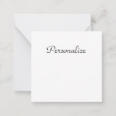 ビクトリアンフローラぶら下がった符号 ノートカード (裏面)