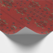 ビクトリアンフローラエレガント工芸壁紙 ラッピングペーパー (角)
