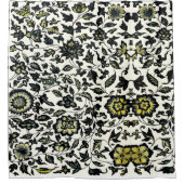 ビクトリアンフローラオーナメントパターン シャワーカーテン (正面)