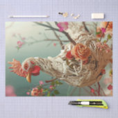 ビクトリアンフローラチキン切り離し 薄葉紙 (クラフト)