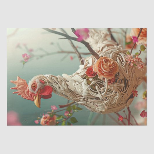 ビクトリアンフローラチキン切り離し 薄葉紙 (正面)