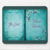ビクトリアンフローラバラエレガント花 マウスパッド (正面)
