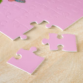 ビクトリアンフローラプリント ジグソーパズル (側面)