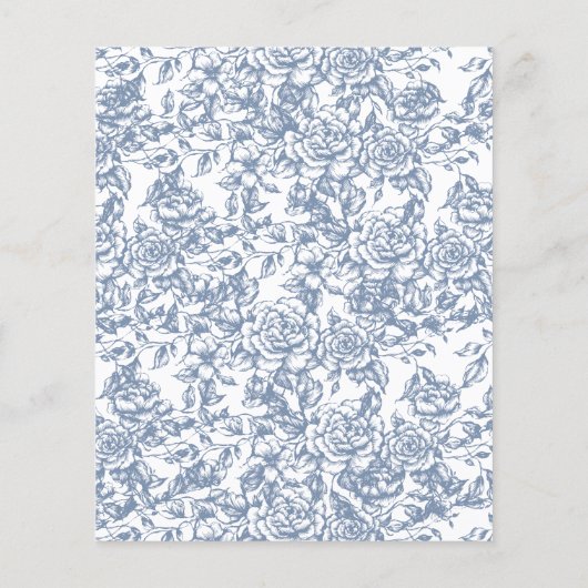 ビクトリアンフローラ保存フランスの結婚日 チラシ (裏面)