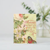 ビクトリアンフローラ友好 ポストカード (スタンド正面)