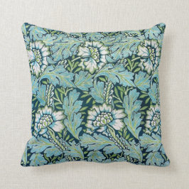 ビクトリアンフローラ壁紙パターン クッション