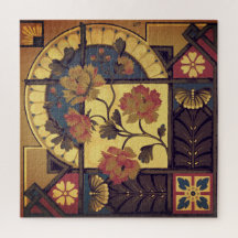 ビクトリアンフローラ工芸ヴィンテージ壁紙