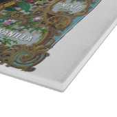 ビクトリアンフローラ果実ベーキング抽出図キッチェ カッティングボード (角)