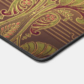 ビクトリアンフローラ焼エレガント花アールヌーボー デスクマット (コーナー)